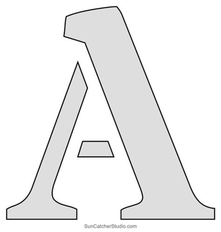 How do I make my own lettering stencils?