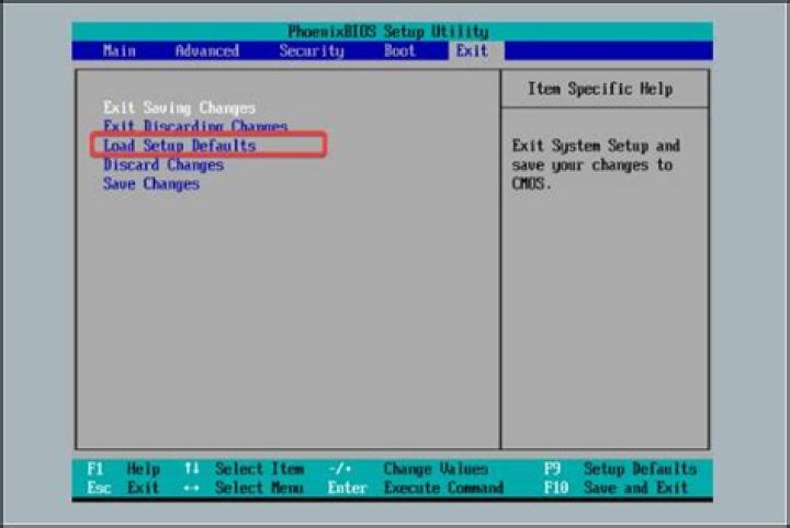 How do I manually reset my laptop BIOS?
