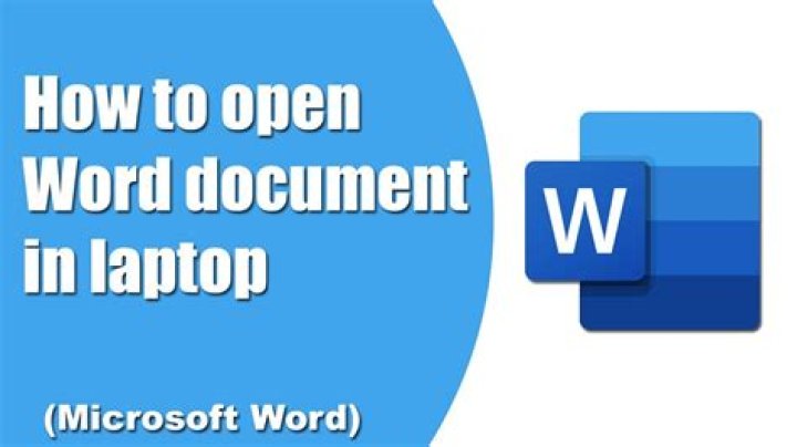 How do I open a document in Word 2010?