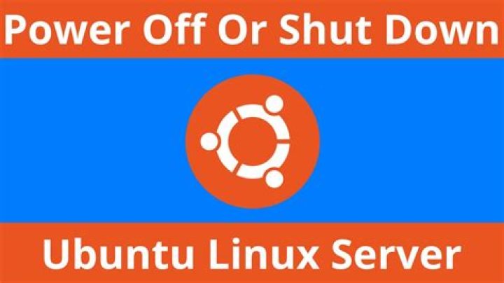 How do I power off Ubuntu?