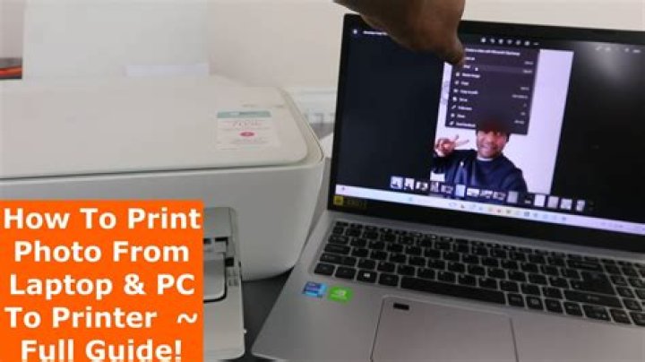 How do I print photos from my computer to my printer?