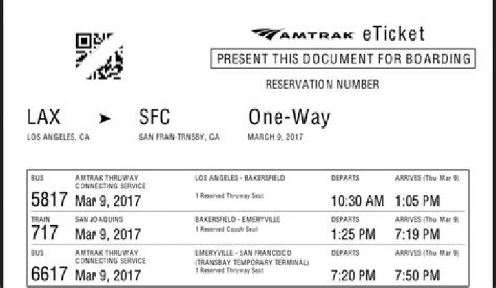 How do I schedule an Amtrak ticket?