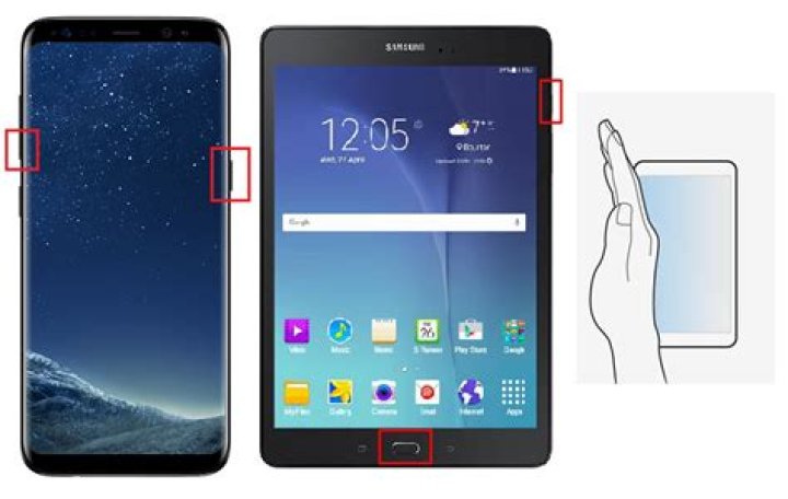 How do I screenshot on a Galaxy Tab 2?