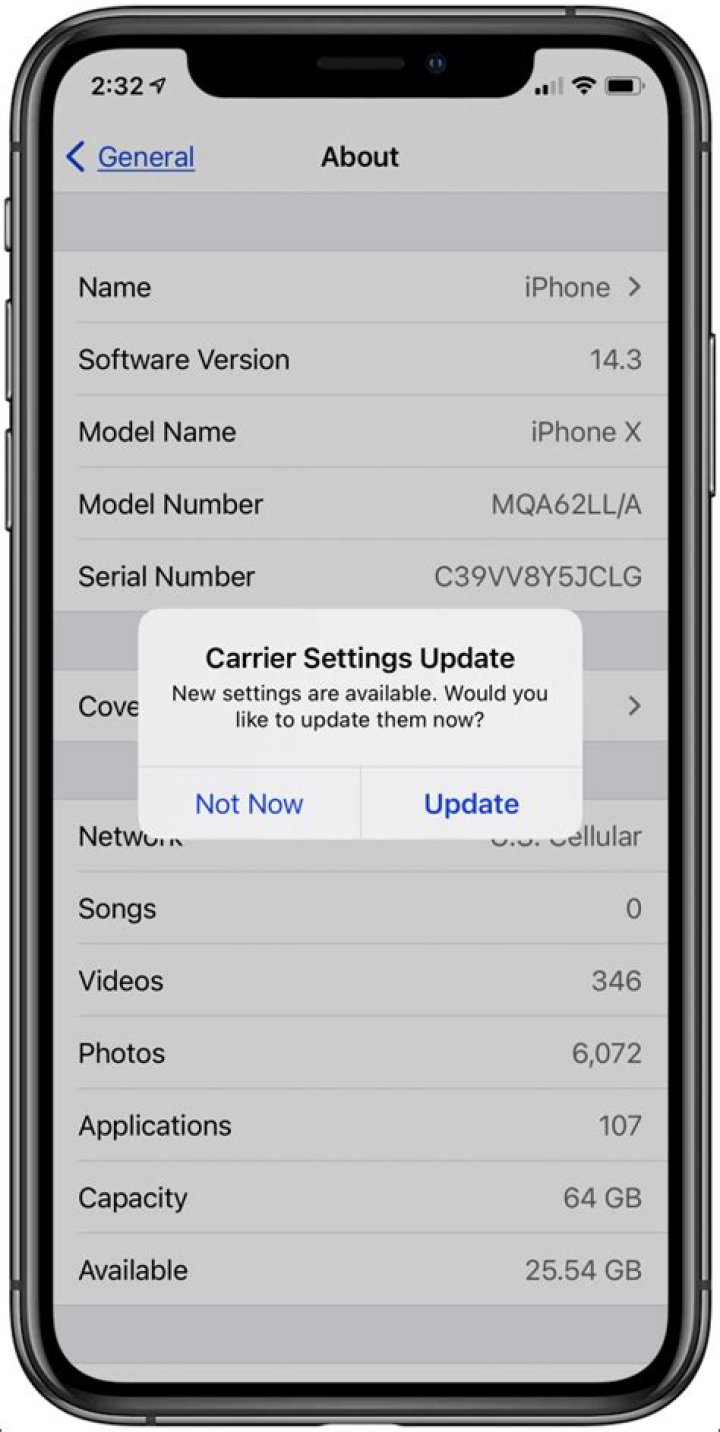 How do I update my carrier settings for Boost Mobile?