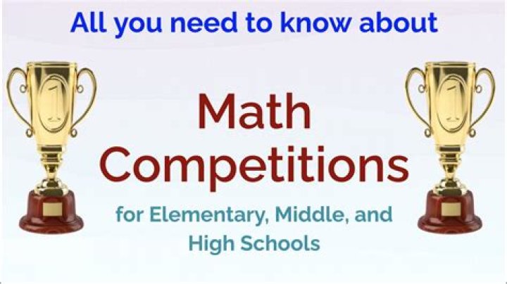 How do math competitions work?