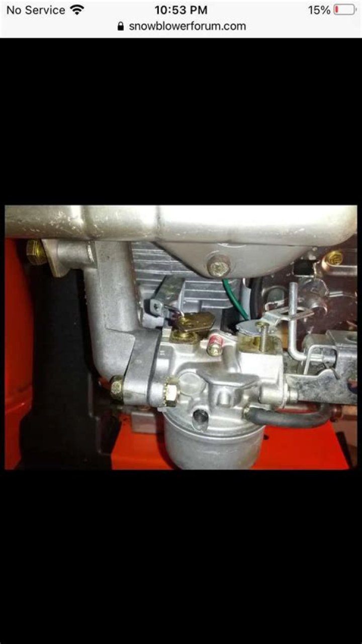 How do you adjust a Tecumseh carburetor on a 8hp?