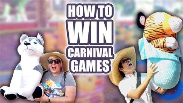 How do you always win carnival games?