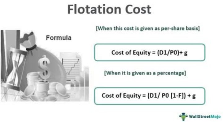 How do you calculate flotation cost adjustment?