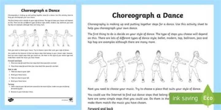 How do you choreograph a child?