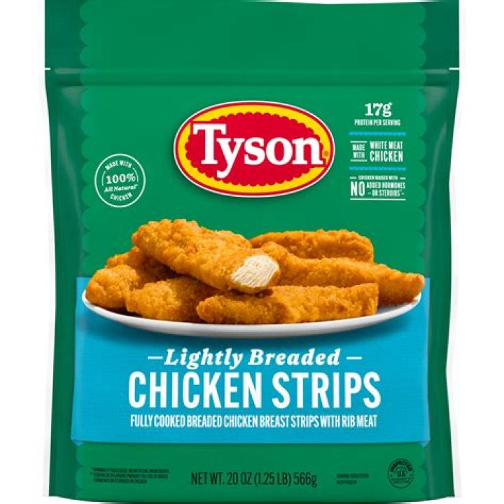 How do you cook frozen fully cooked chicken strips?