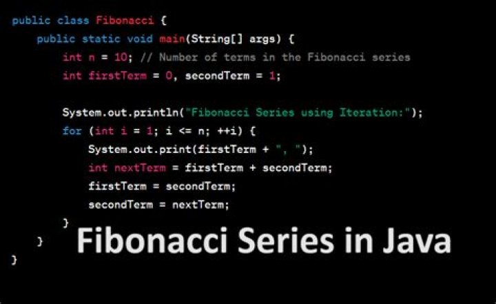 How do you create a Fibonacci sequence in Java?