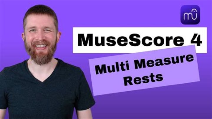 How do you do multiple measures of rest in Musescore?