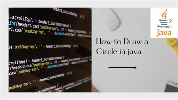 How do you draw a circle in Java GUI?
