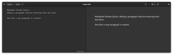 How do you enter a new line in Markdown?