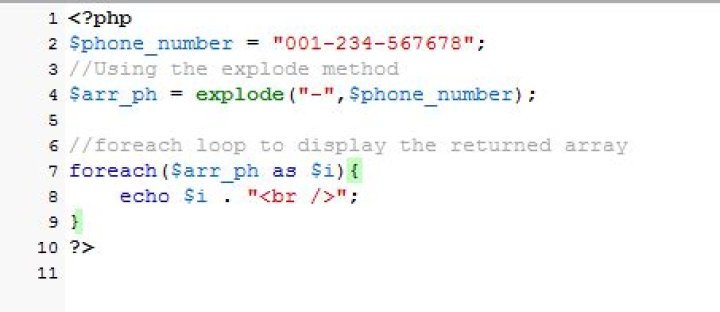 How do you explode a string in PHP?