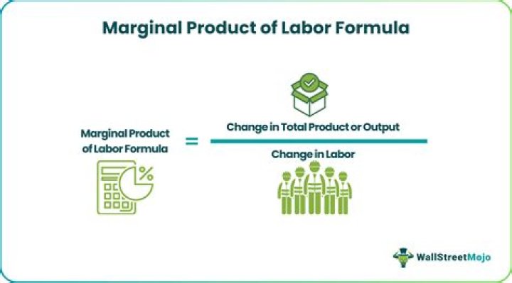 How do you find the marginal product of labor?