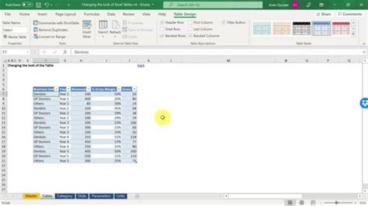 How do you format a table quickly in Excel?