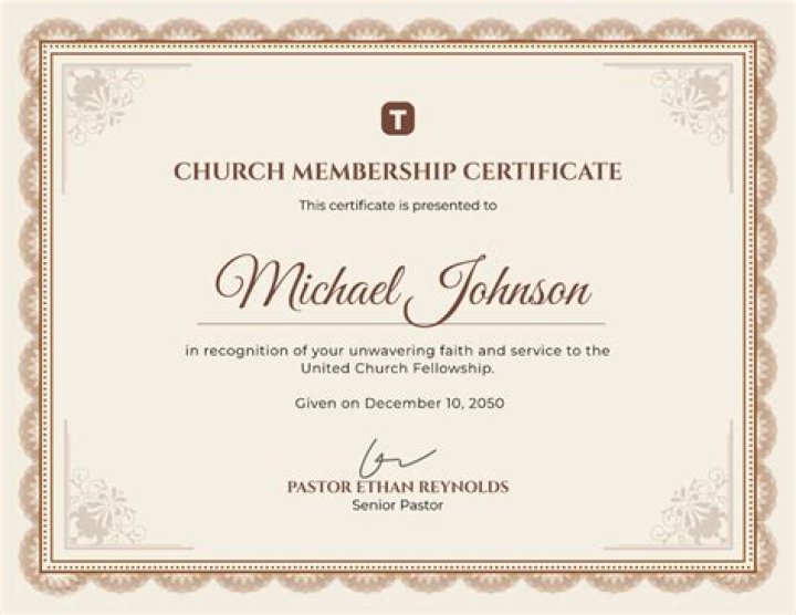 How do you get a Christian certificate?