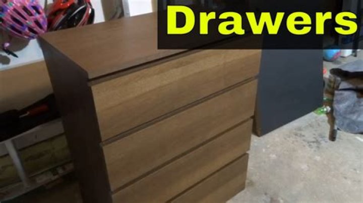 How do you get dresser drawers on track?