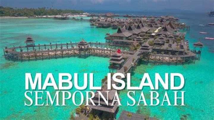 How do you get to Sabah from Mabul Island?