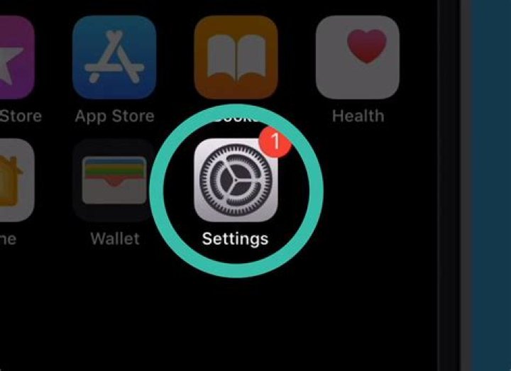 How do you get to settings on iPhone 5?