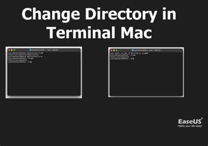 How do you go to a directory in Terminal Mac?