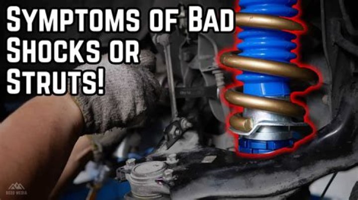 How do you know when your front shocks are bad?