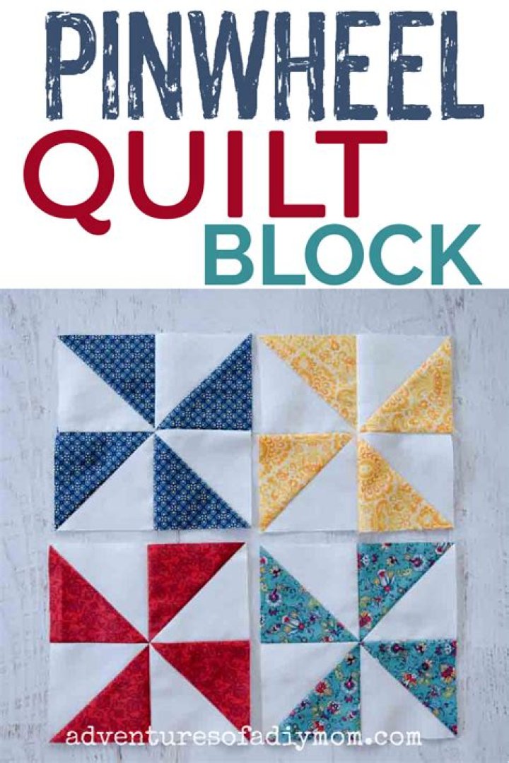 How do you make a 12 inch pinwheel block?
