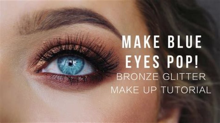 How do you make blue eyes pop naturally?
