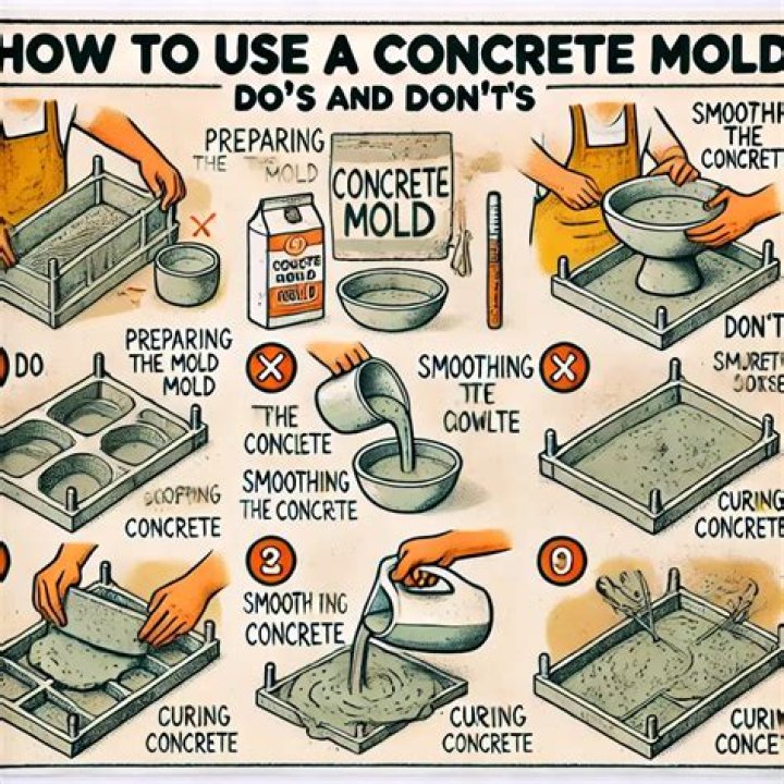 How do you make molds with flour?