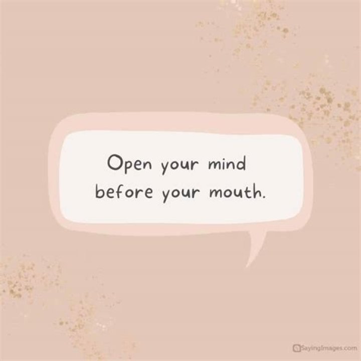 How do you open your mind quotes?