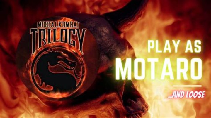 How do you play as Motaro in Mortal Kombat Trilogy?