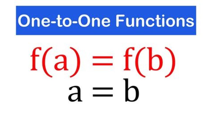 How do you prove a function is one-to-one?