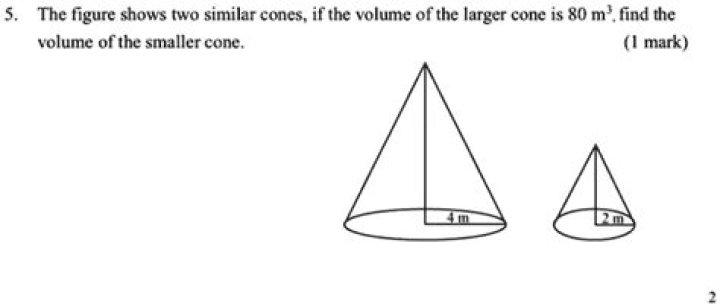 How do you prove two cones are similar?
