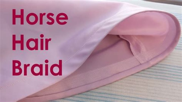 How do you put on a horsehair hat band?