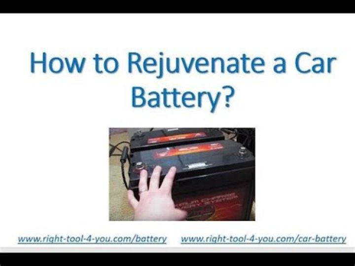 How do you rejuvenate a sealed battery?