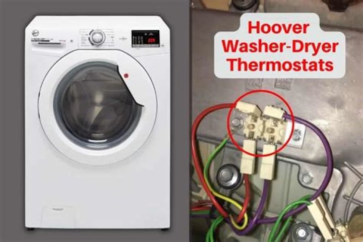 How do you reset the thermostat on a tumble dryer?