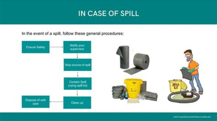 How do you respond to a chemical spill?