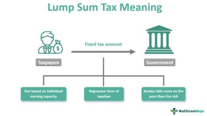 How do you save tax on lump sum?
