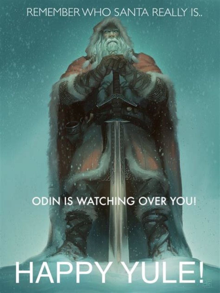How do you say Happy Yule in Viking?