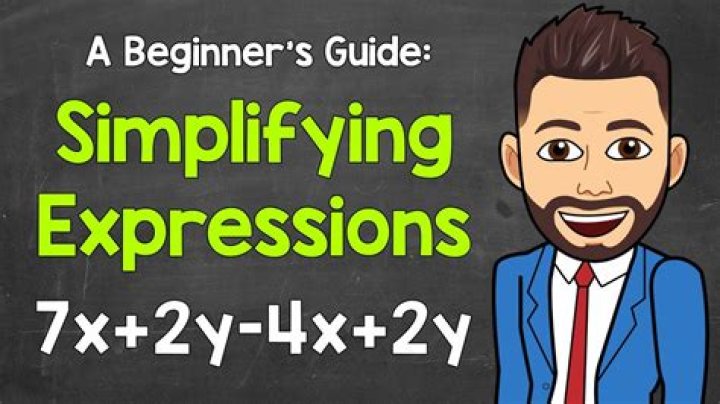 How do you simplify algebraic expressions?