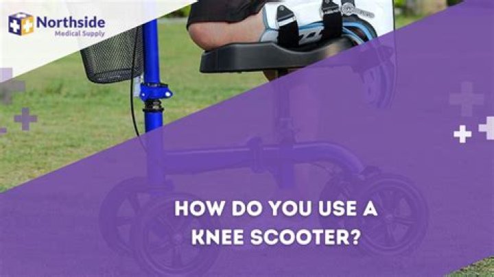 How do you size a knee scooter?