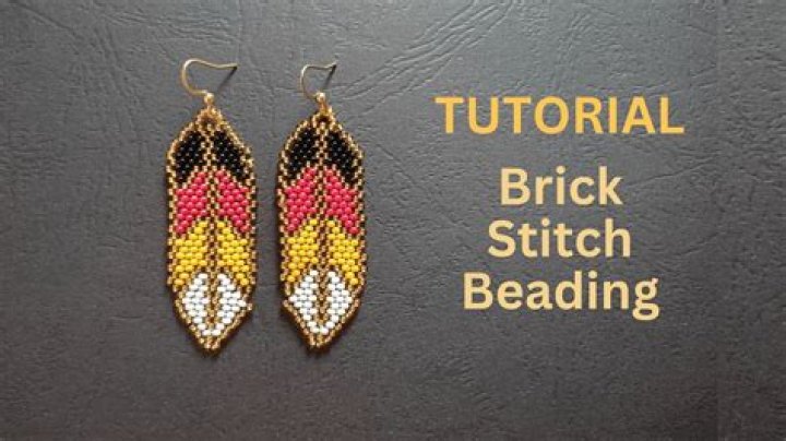 How do you stiffen beaded earrings?