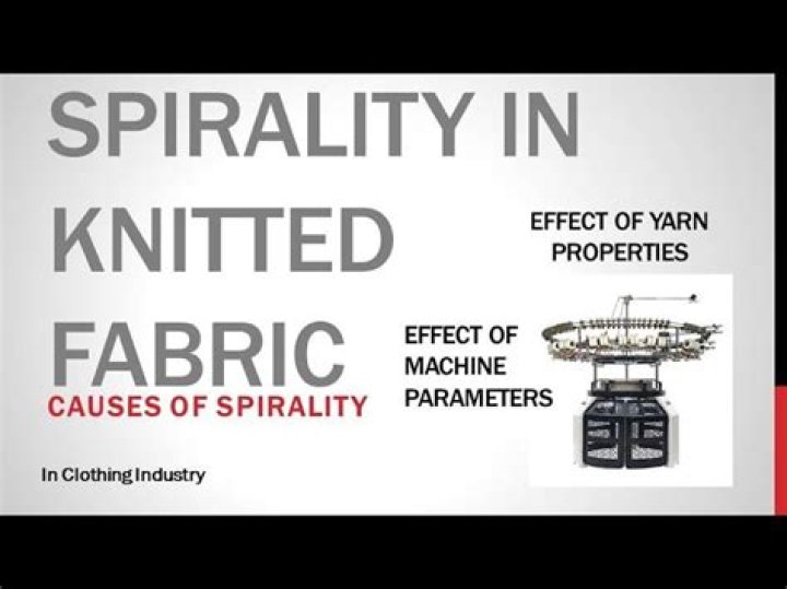 How do you test a fabric Spirality?