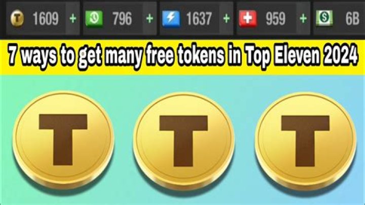 How do you use tokens in top eleven?