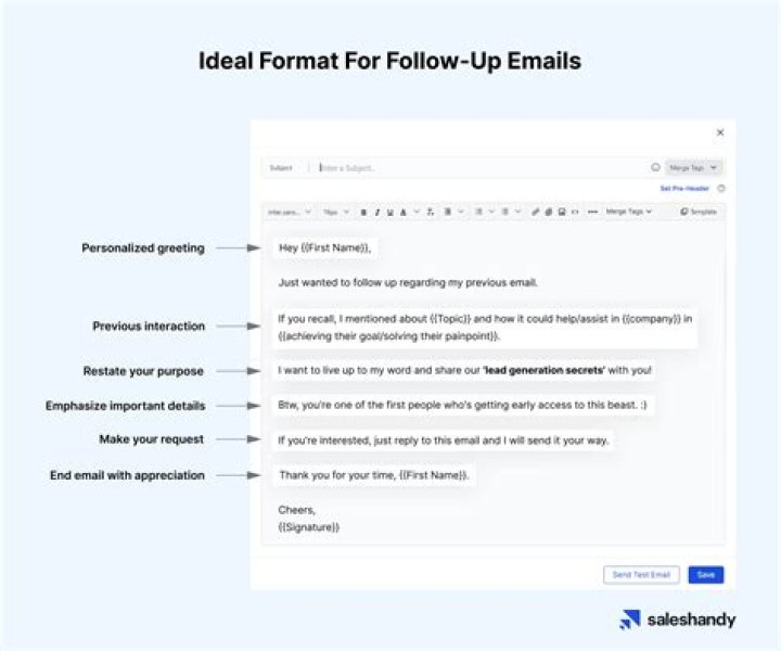 How do you write a professional follow up email?