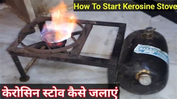 How does a pressure kerosene stove work?