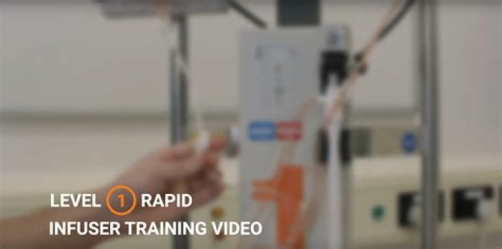 How does a rapid infuser work?