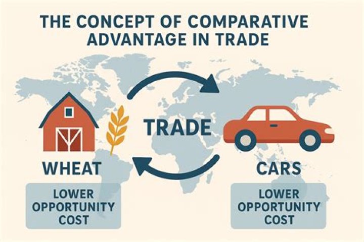 How does comparative advantage affect patterns of trade?