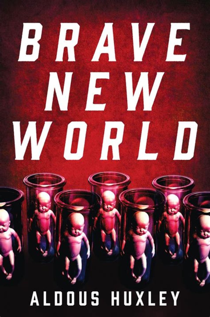 How does Huxley use irony in Brave New World?